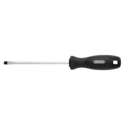 Draper Slotted Hard Grip Screwdriver, 5.5 x 125mm Draper - Town Tools
