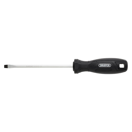 Draper Slotted Hard Grip Screwdriver, 5.5 x 125mm Draper - Town Tools