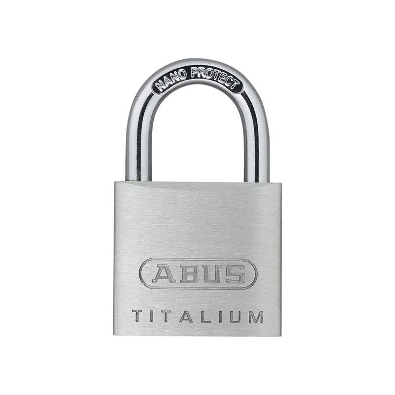 Abus Mechanical 64TI/30mm TITALIUM™ Padlock Keyed Alike KA6311 ABUS Mechanical - RockBottom Northampton 