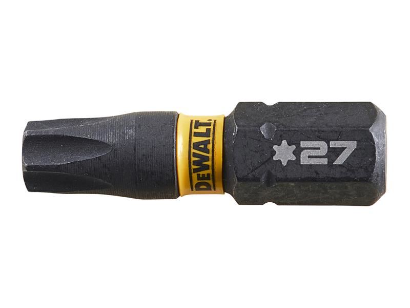 DeWALT Power Tools EXTREME FlexTORQ Bits T27 x 25mm (Pack 5) DeWALT Power Tools - RockBottom Northampton