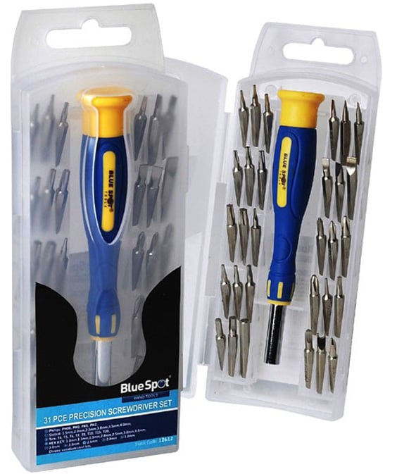 Blue Spot Tools 31 PCE Precision Screwdriver
