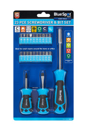 Blue Spot Tools 23PCE Screwdriver and Bit Set