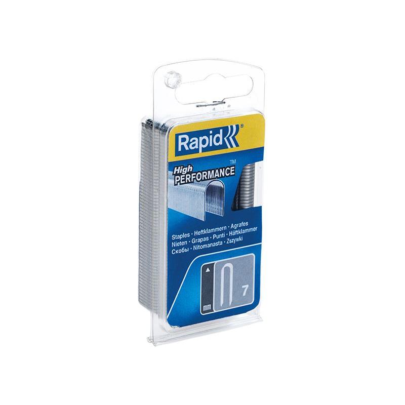 Rapid 7/12mm Cable Staples (Narrow Box 960) Rapid - RockBottom Nothampton