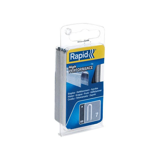 Rapid 7/12mm Cable Staples (Narrow Box 960) Rapid - RockBottom Nothampton