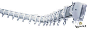 Jetrack Plastic Curtain Track Coil Kit 500cm White