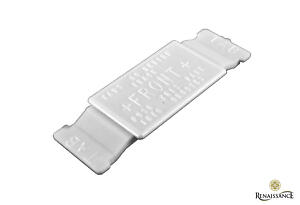 Jetrack Curtain Track Joining Bridge White