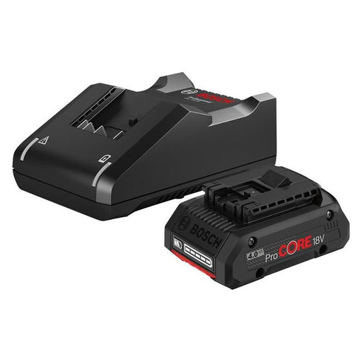 Bosch ProCORE18V 4.0Ah Battery & Charger Starter Kit 18V Bosch - RockBottom Northampton