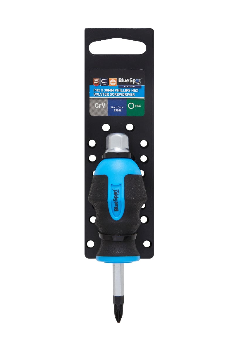 Blue Spot Tools Phillips Hex Bolster Screwdriver