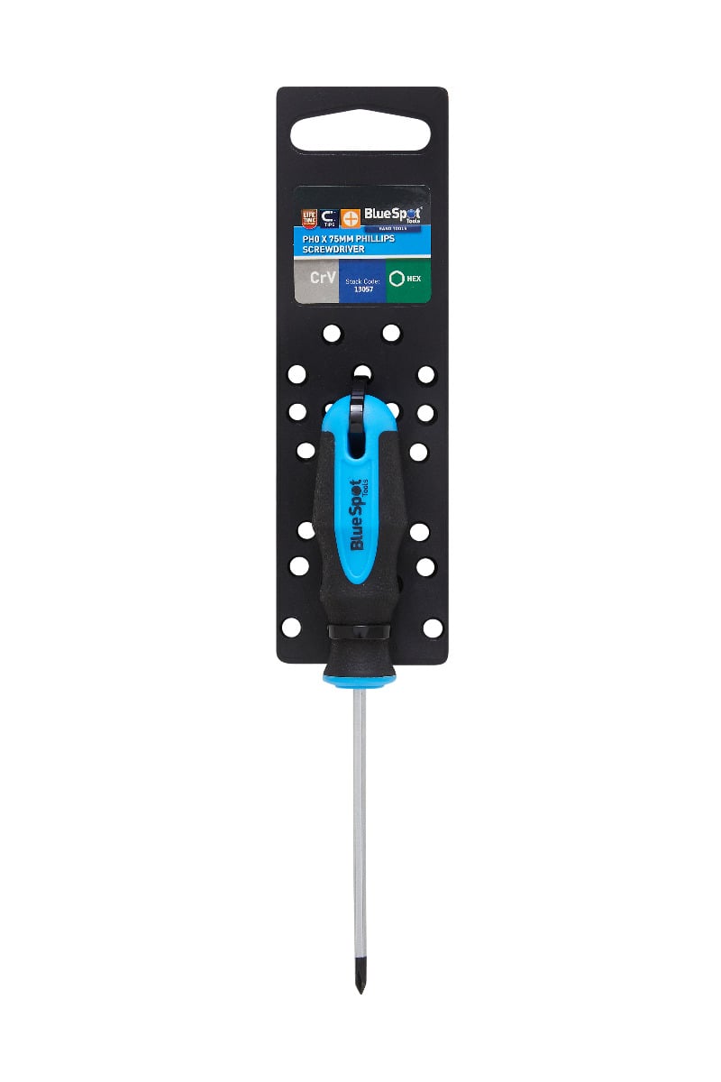 Blue Spot Tools Phillips Hex Bolster Screwdriver