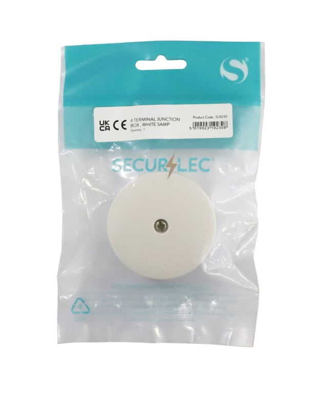 Securlec 4 Terminal Junction Box 5A 59mm