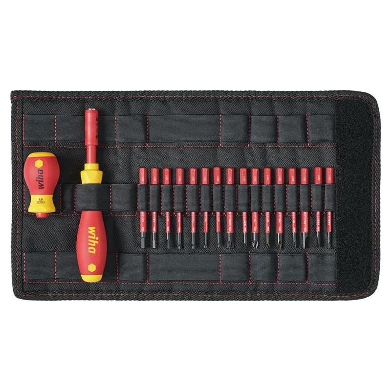 Wiha SoftFinish® electric slimVario Screwdriver Set, 19 Piece Wiha - RockBottom Northampton