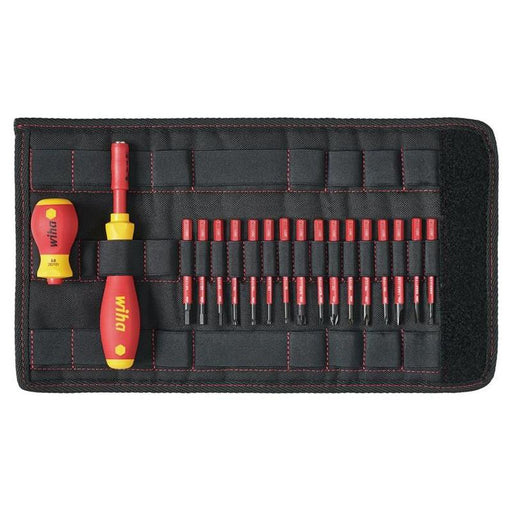 Wiha SoftFinish® electric slimVario Screwdriver Set, 19 Piece Wiha - RockBottom Northampton