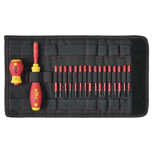 Wiha SoftFinish® electric slimVario Screwdriver Set, 19 Piece Wiha - RockBottom Northampton