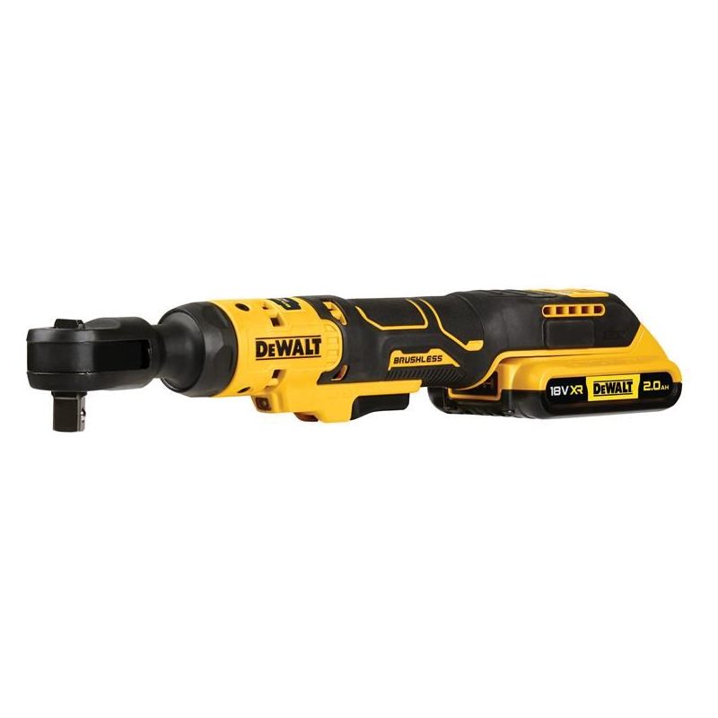 Dewalt Power Tools DCF512D1 XR 1/2in Open Head Ratchet 18V 1 x 2.0Ah Li-ion DeWALT Power Tools - RockBottom Northampton