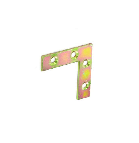 Securit Corner Zinc plated 75mm Pack 50
