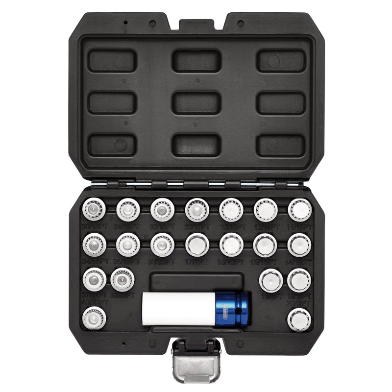 Draper 13599 BMW Locking Wheel Socket Set (21 Piece)