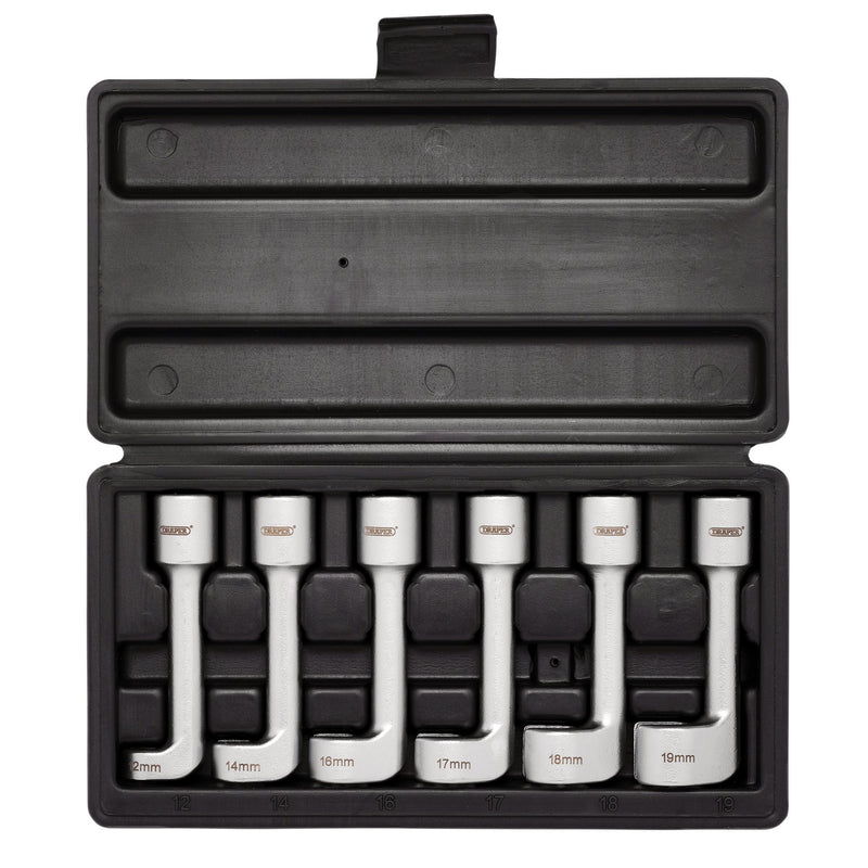 Draper 13603 Diesel Injector Line Socket Set, 1/2" Sq. Dr. (6 Piece)