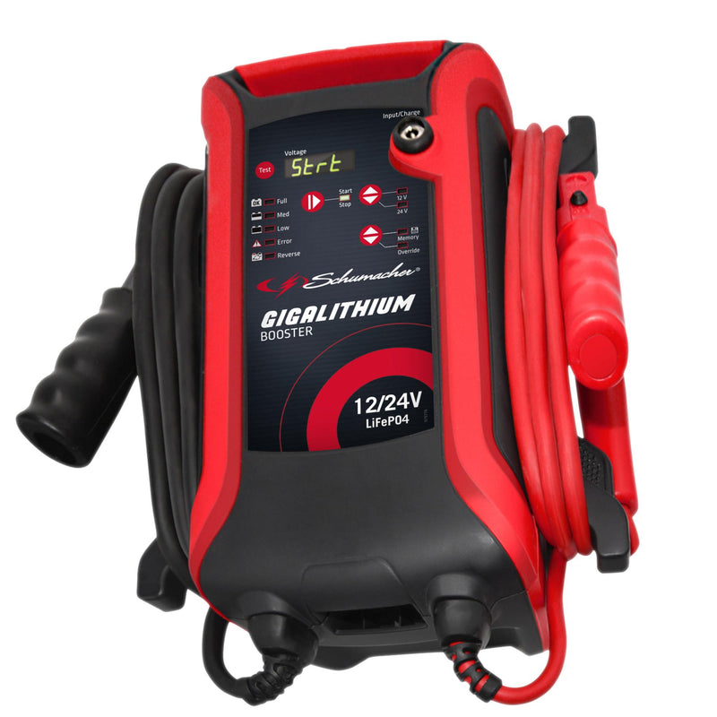 Draper 13757 Schumacher® GIGA 12/24V Lithium Booster, 2000/1000CA