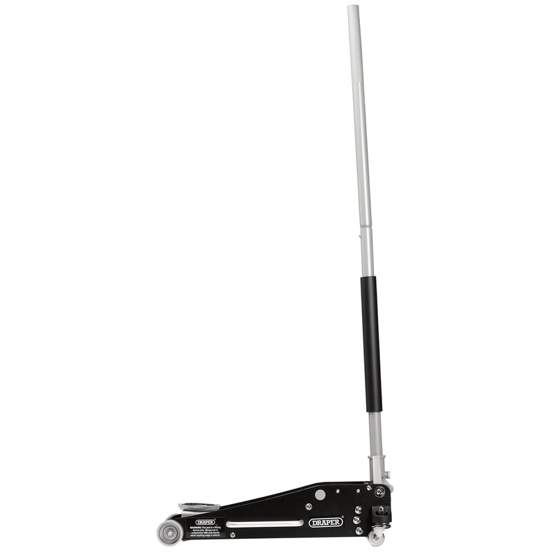 Draper 13929 Aluminium and Steel Racing Trolley Jack, 2.5 Tonne