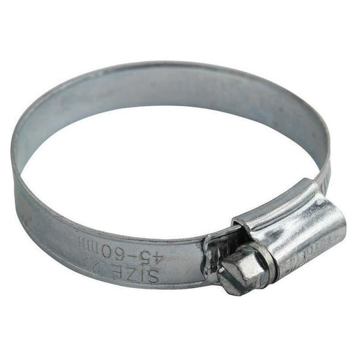 Faithfull 2X Hose Clip - Zinc MSZP 45 - 60mm Faithfull - RockBottom Northampton