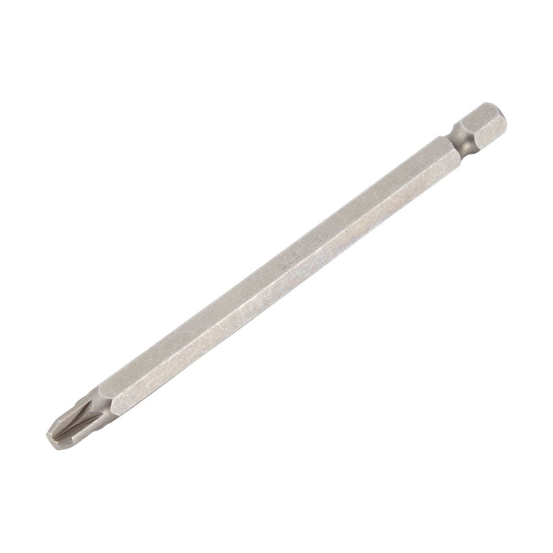 Draper PZ Type Insert Bit, 1/4" Hex, 100mm Long, No.3 (Pack of 1) Draper - Town Tools