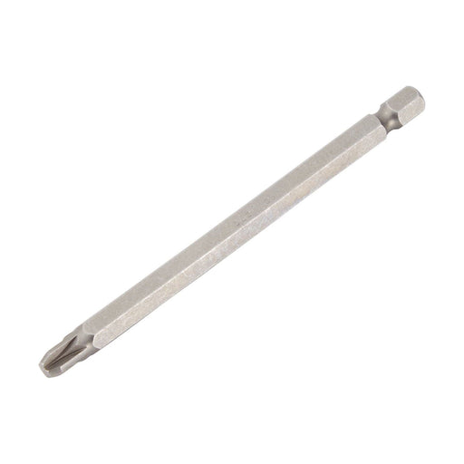 Draper PZ Type Insert Bit, 1/4" Hex, 100mm Long, No.3 (Pack of 1) Draper - Town Tools