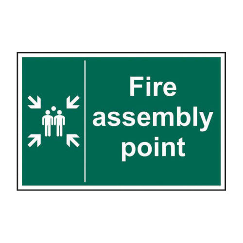 Fire assembly point - ACP (300 x 200mm)