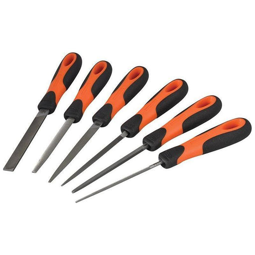 Bahco 1-476 ERGO™ File Set 6 Piece 100mm (4in) Bahco - RockBottom Northampton