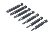 Blue Spot Tools 7 PCE Long Security Torx Bits