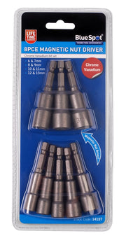 Blue Spot Tools 8 PCE Magnetic Nut Driver Set (6-13mm)