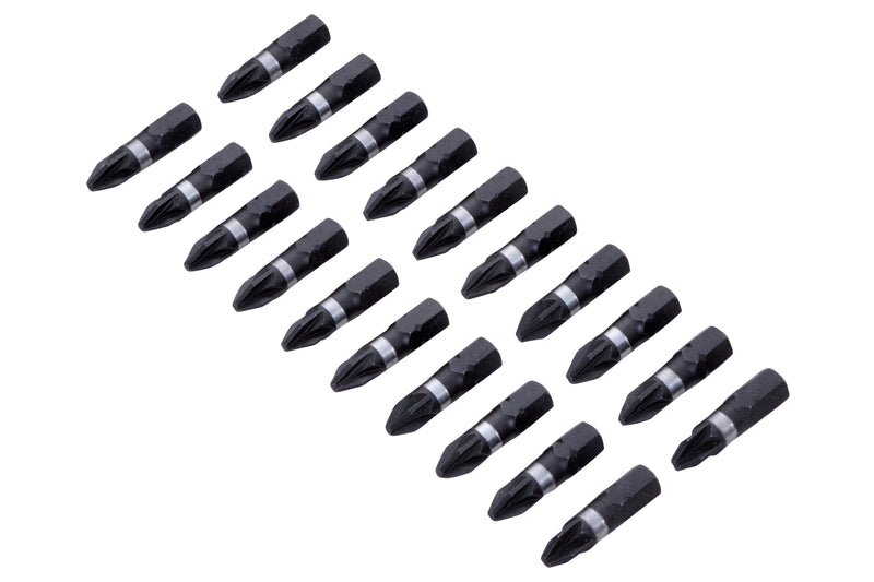 Blue Spot Tools 20 PCE PZ2 Impact Screwdriver Bits
