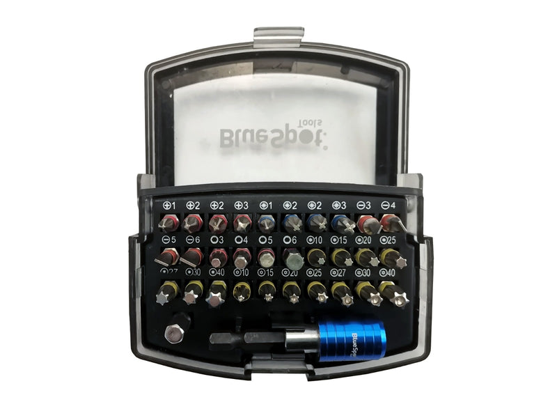 Blue Spot Tools 32 PCE Mixed Coloured Bit Set