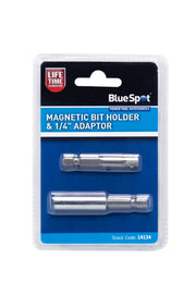 Blue Spot Tools Magnetic Bit Holder & 1/4â€ Adaptor