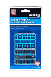 Blue Spot Tools 33 PCE Security Screwdriver Bit Set