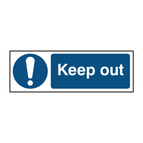 Keep out 1.2mm Recyclable PP (600 x 200mm)