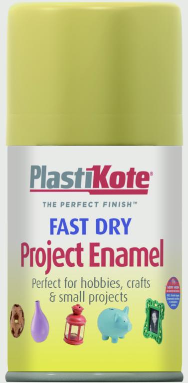 PlastiKote Fast Dry Enamel Aerosol Paint Gold Leaf - 100ml