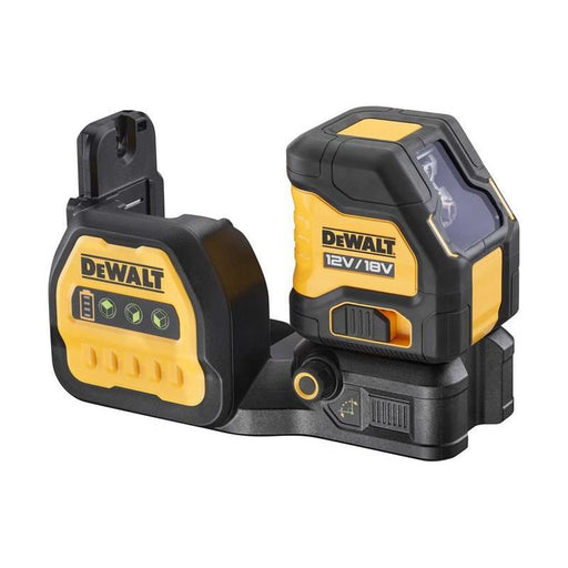 Dewalt Power Tools DCE088 NG18 Cross Line Green Beam Laser 12/18V Bare Unit DeWALT Power Tools - NorthantsTrade Northampton