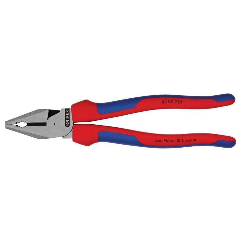 Knipex High Leverage Combination Pliers Multi-Component Grip 225mm Knipex - RockBottom Northampton