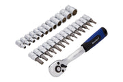 Blue Spot Tools 27 PCE 1/4" Drive Metric Socket and Bit Set