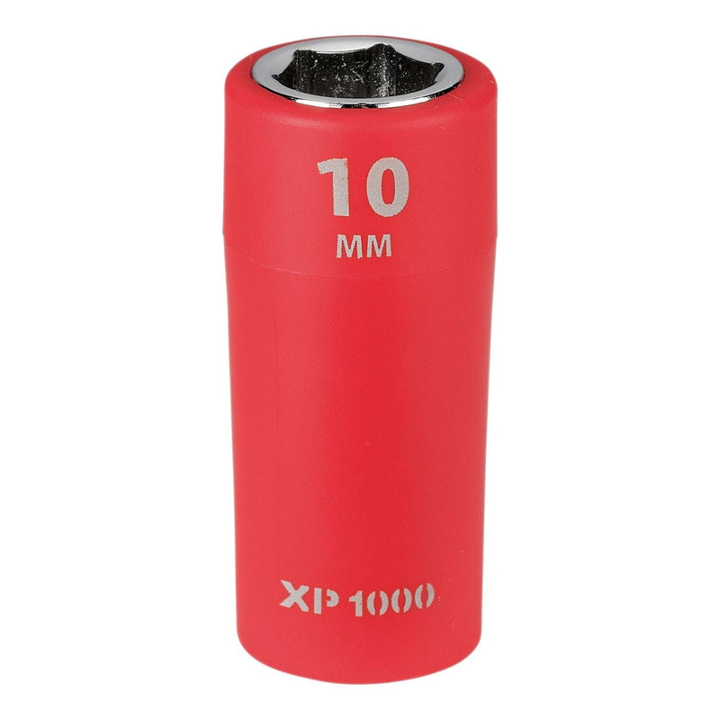 Draper XP1000 VDE Socket, 1/4" Sq. Dr., 10mm Draper - Town Tools