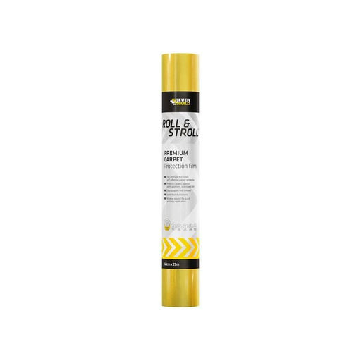 Everbuild Sika Roll & Stroll Premium Carpet Protector 600mm x 75m Everbuild Sika - RockBottom Northamptin