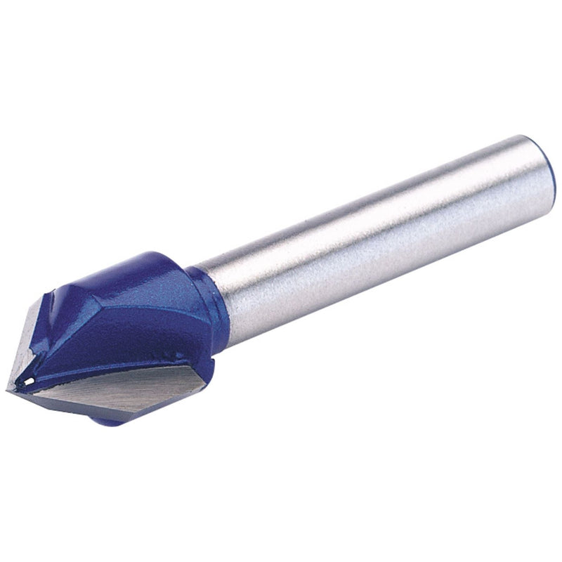 Draper TCT Router Bit, 1/4" Groove, 12.7mm x 90&deg; Draper - Town Tools