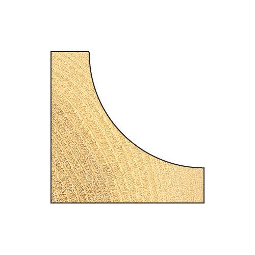 15/1X1/2TC - Cove cutter 19.1mm radius