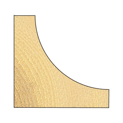 15/2X1/2TC - Cove cutter 25.4mm radius