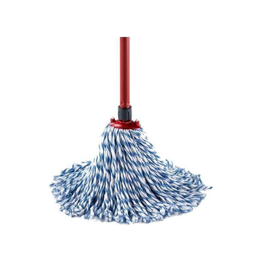 Vileda SuperMocio Microfibre & Cotton Mop Head & Handle Vileda - RockBottom Northampton