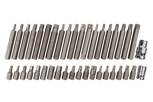 Blue Spot Tools 40 PCE 1/2" & 3/8" Mixed Hex, Spline and Torx Bit Set