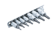 Blue Spot Tools 7 PCE 1/4" (T10-T25) & 3/8" Torx Socket Set (T27-T40)