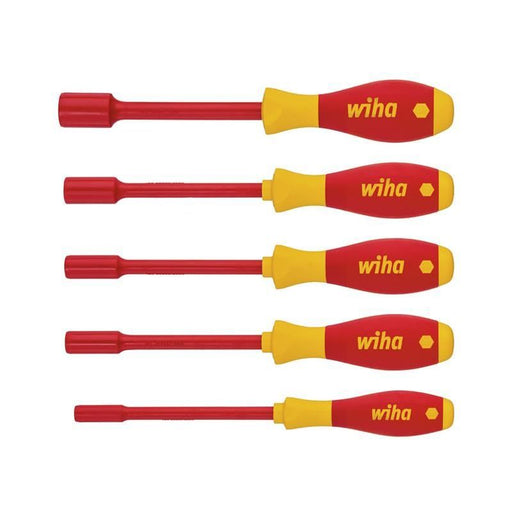 Wiha SoftFinish® electric Hex Nut Driver Set, 5 Piece Wiha - RockBottom Northampton