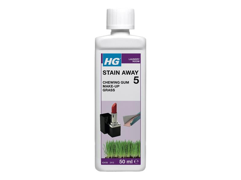 H G Stain Away 5 (Chewing Gum, Make-Up, Grass) 0.05L