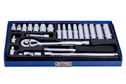 Blue Spot Tools 24 PCE 1/4" Metric Socket Set (4-13mm)